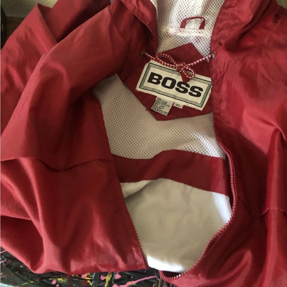 Boss Red Mesh Jacket - Picture 10 of 11